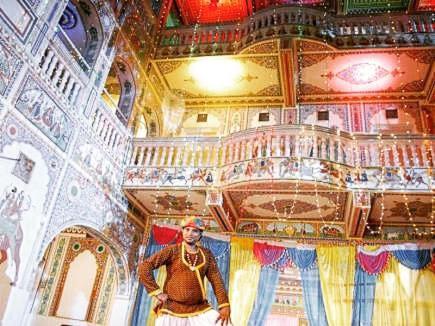 Hotel Shekhawati Haveli Mandāwa Exteriör bild