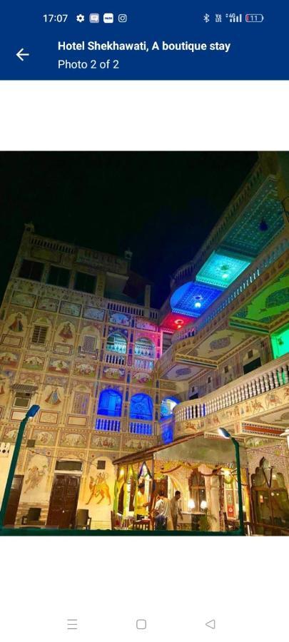 Hotel Shekhawati Haveli Mandāwa Exteriör bild