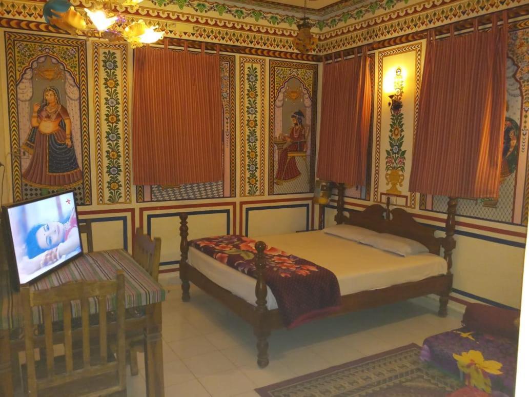 Hotel Shekhawati Haveli Mandāwa Exteriör bild