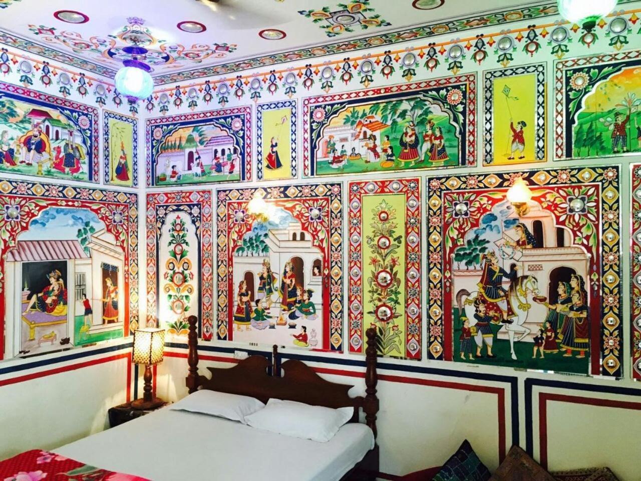 Hotel Shekhawati Haveli Mandāwa Exteriör bild