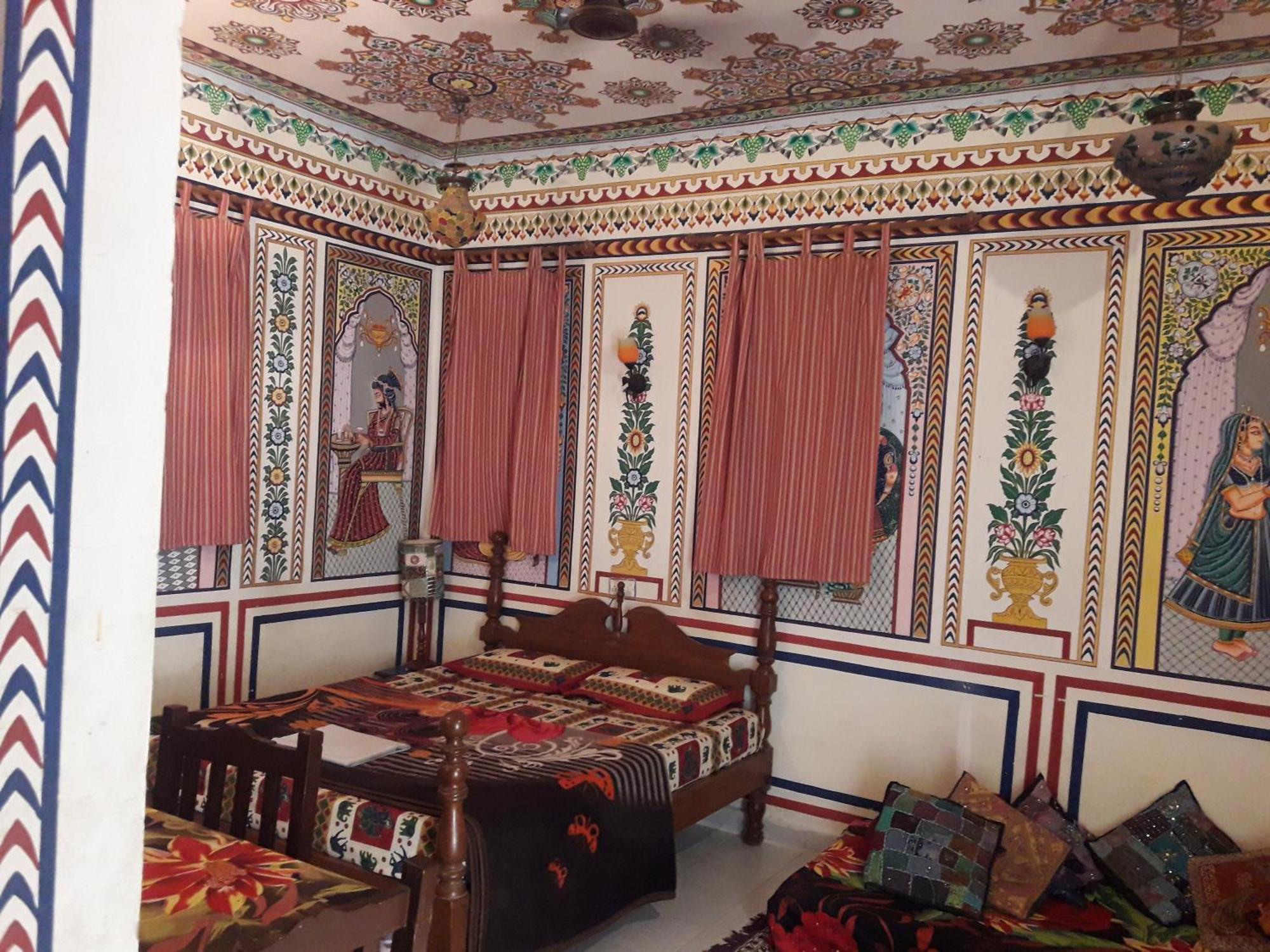 Hotel Shekhawati Haveli Mandāwa Rum bild